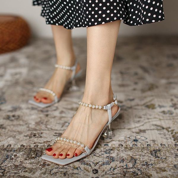 dress shoes highquality fashion sandals women pearl simple open toe crystal stiletto heels banquet formal wear allmatch, Black
dress shoes highquality fashion sandals women pearl simple open toe crystal stiletto heels banquet formal wear allmatch, Black