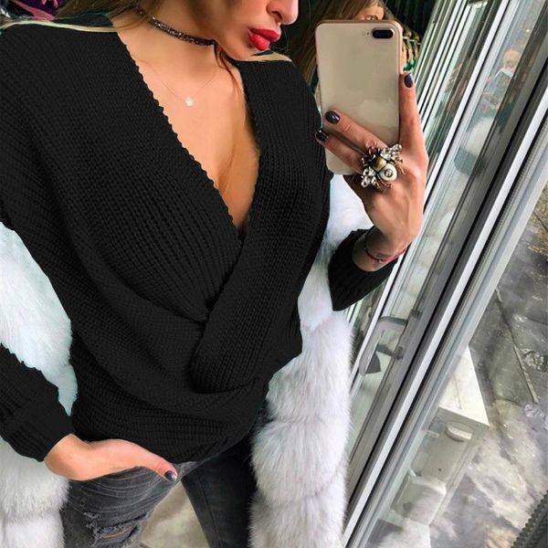 women's sweaters women ladies sweater party knitted coat fashion blouse loose fit casual jumper v-neck, White;black
women's sweaters women ladies sweater party knitted coat fashion blouse loose fit casual jumper v-neck, White;black