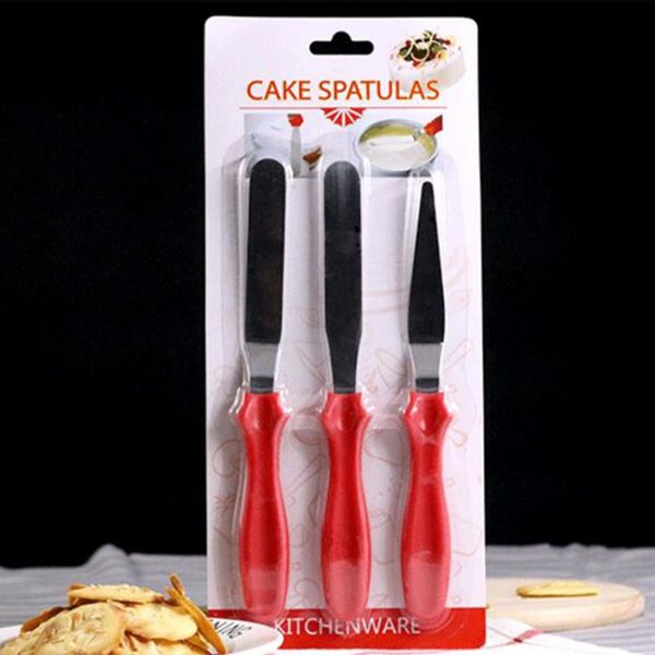 baking & pastry tools 3pcs/set stainless steel butter cake cream spatula for smoother fondant decor tool
baking & pastry tools 3pcs/set stainless steel butter cake cream spatula for smoother fondant decor tool