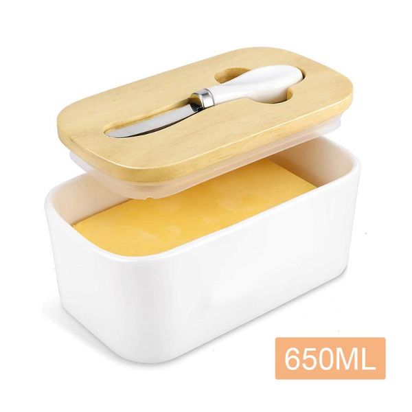 dishes & plates square ceramic airtight jar butter box simple high-end white cloud storage with bamboo cover silicone ring container
dishes & plates square ceramic airtight jar butter box simple high-end white cloud storage with bamboo cover silicone ring container