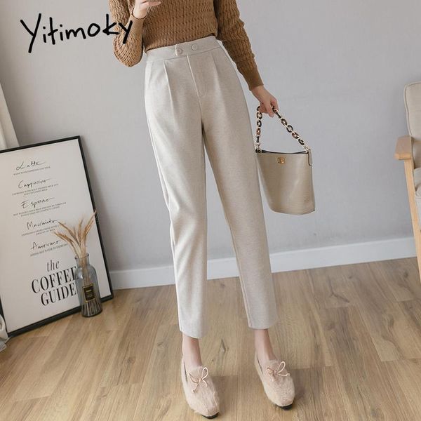 women's pants & capris yitimoky elegant suit women thicken harajuku korean plus size office lady solid casual trousers autumn winter, Black;white
women's pants & capris yitimoky elegant suit women thicken harajuku korean plus size office lady solid casual trousers autumn winter, Black;white