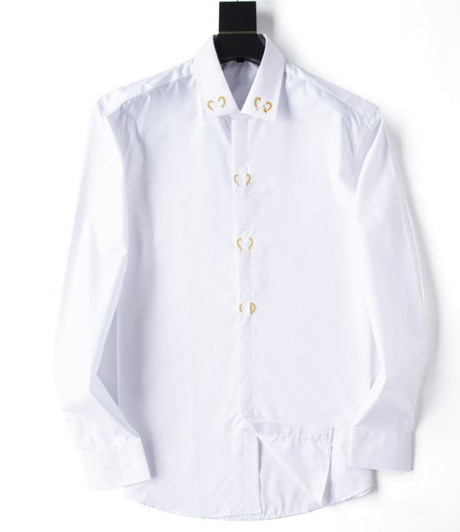 2021 mens shirt luxury designer fashion trend wear long sleeve business casual brand spring slimming -3xl#30, White;black
2021 mens shirt luxury designer fashion trend wear long sleeve business casual brand spring slimming -3xl#30, White;black