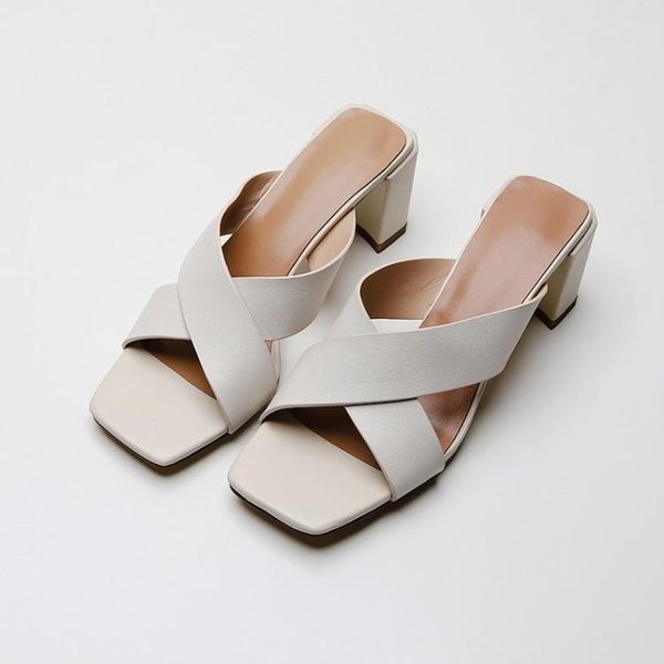 women summer shoes x-cross sandals outside slides woman dress slip-on chunky heels block, Black
women summer shoes x-cross sandals outside slides woman dress slip-on chunky heels block, Black