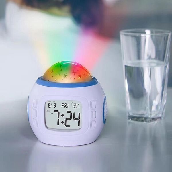 other clocks & accessories music alarm clock color change sky star projector night lamp glowing calendar temperature display timer for child
other clocks & accessories music alarm clock color change sky star projector night lamp glowing calendar temperature display timer for child