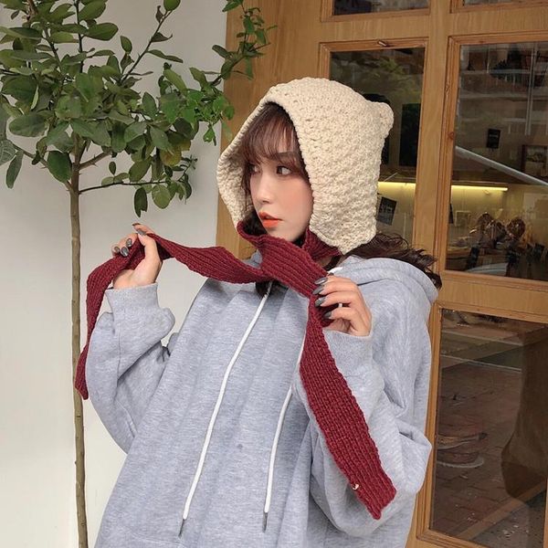 beanies autumn winter soft girl knitted hat thick warm color matching earmuffs student wool ushanka
beanies autumn winter soft girl knitted hat thick warm color matching earmuffs student wool ushanka