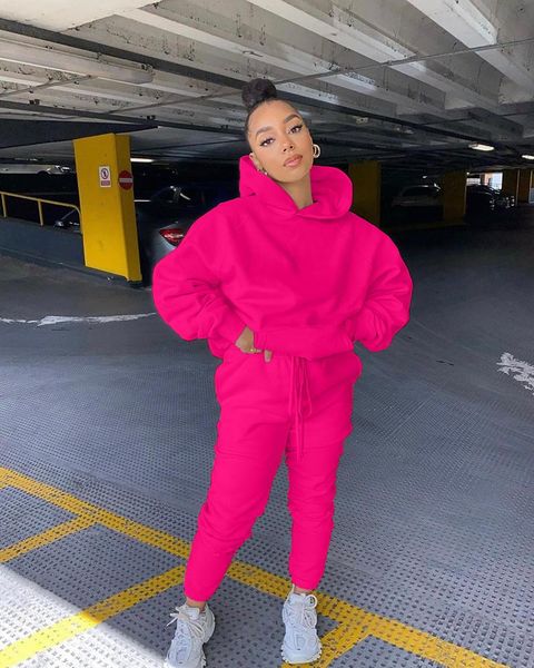 2021 winter two piece set women fleece long sleeve hoodie sweatshirts sweatpants pants jogging femme hoodies tracksuits, Black
2021 winter two piece set women fleece long sleeve hoodie sweatshirts sweatpants pants jogging femme hoodies tracksuits, Black