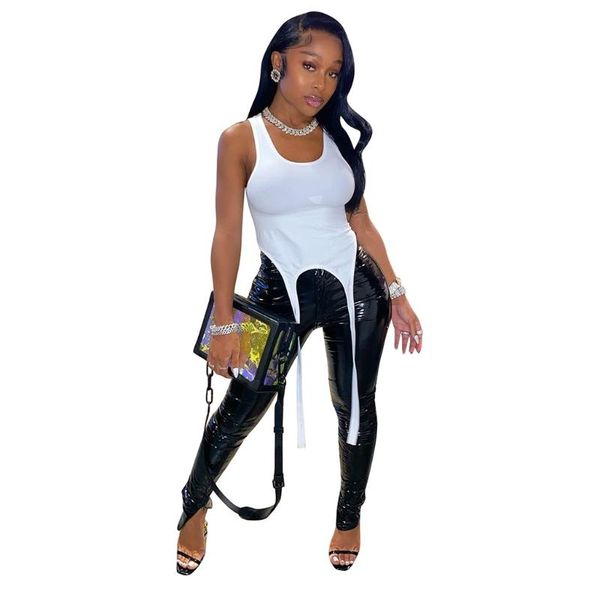 women's pants & capris women faux leather high waist leggings shiny wetlook solid color ruched flare split hem pencil bodycon trousers, Black;white
women's pants & capris women faux leather high waist leggings shiny wetlook solid color ruched flare split hem pencil bodycon trousers, Black;white