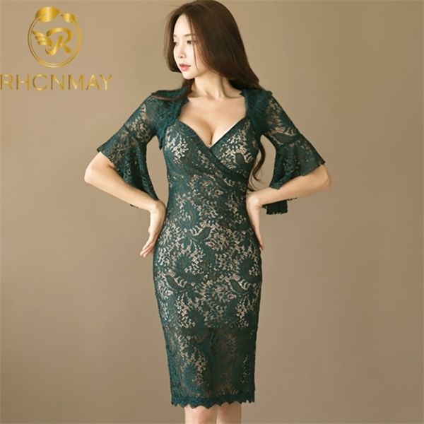 autumn women's deep v-neck lace pencil dress hollow out flare sleeve sheath bodycon dresses elegant vestidos 210515, Black;gray
autumn women's deep v-neck lace pencil dress hollow out flare sleeve sheath bodycon dresses elegant vestidos 210515, Black;gray