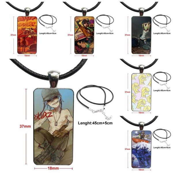 pendant necklaces cartoon gorillaz boat pattern for women men glass cabochon necklace rectangle fashion, Silver
pendant necklaces cartoon gorillaz boat pattern for women men glass cabochon necklace rectangle fashion, Silver