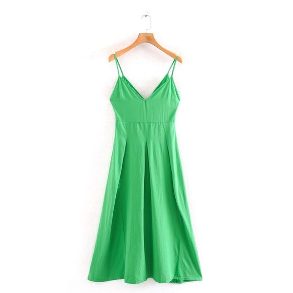 casual dresses summer v neck a-line vacation spaghetti strap dress beach sleeveless camis pleated mid calf solid party office women, Black;gray
casual dresses summer v neck a-line vacation spaghetti strap dress beach sleeveless camis pleated mid calf solid party office women, Black;gray