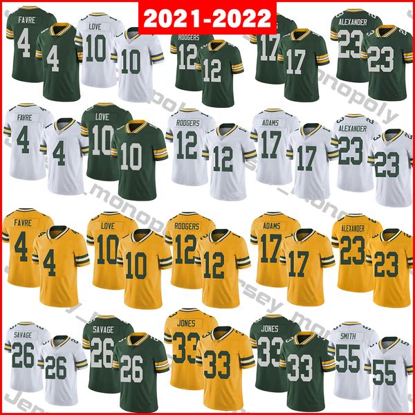 2021 football jerseys 4 brett favre 10 love 12 aaron rodgers 17 davante adams 23 jaire alexander 26 darnell savage jr 33 aaron jones 50 blak, Black;red
2021 football jerseys 4 brett favre 10 love 12 aaron rodgers 17 davante adams 23 jaire alexander 26 darnell savage jr 33 aaron jones 50 blak, Black;red