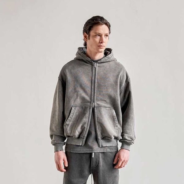 gaojiechao brand representative double thread used washing zipper hoodie loose men's and women's coat, Black;brown
gaojiechao brand representative double thread used washing zipper hoodie loose men's and women's coat, Black;brown