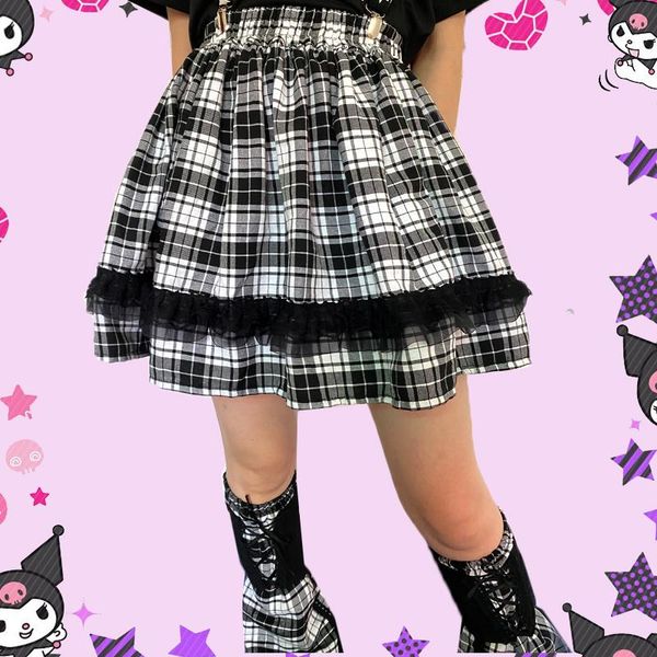 skirts black white lace korean fashion pleated gothic plaid y2k girl mini skirt harajuku school lady empire midi japanses cloth
skirts black white lace korean fashion pleated gothic plaid y2k girl mini skirt harajuku school lady empire midi japanses cloth
