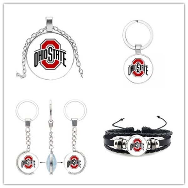 charm bracelets ohio charms buckeyes keychains university sport bracelet football necklace diy jewelry for man woman fans, Golden;silver
charm bracelets ohio charms buckeyes keychains university sport bracelet football necklace diy jewelry for man woman fans, Golden;silver