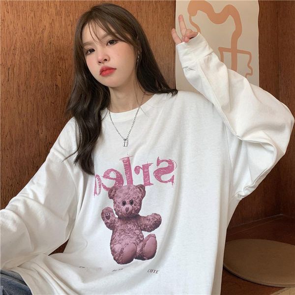 women's hoodies & sweatshirts korean harajuku kawaii bear toy print pullover sweatshirt clothing cute gothic girl friend urban autumn y, Black
women's hoodies & sweatshirts korean harajuku kawaii bear toy print pullover sweatshirt clothing cute gothic girl friend urban autumn y, Black