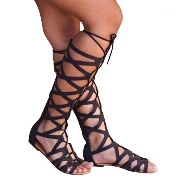 sandals roman gladiator bandage women knee high flat sandalias botas femininas shoes girls summer hollow ankle boot1, Black
sandals roman gladiator bandage women knee high flat sandalias botas femininas shoes girls summer hollow ankle boot1, Black