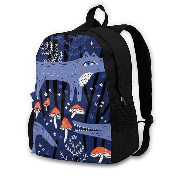 backpack lapwomen canvas school teenagers casual travel funny wolfs in farytale forest bags
backpack lapwomen canvas school teenagers casual travel funny wolfs in farytale forest bags