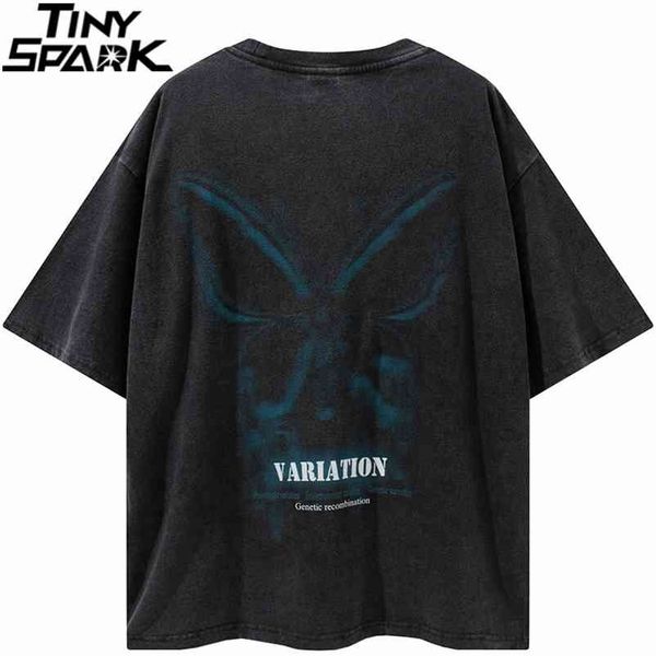 men hip hop harajuku washed t-shirt streetwear butterfly letter printed tshirt summer short sleeve tees cotton loose 210409, White;black
men hip hop harajuku washed t-shirt streetwear butterfly letter printed tshirt summer short sleeve tees cotton loose 210409, White;black