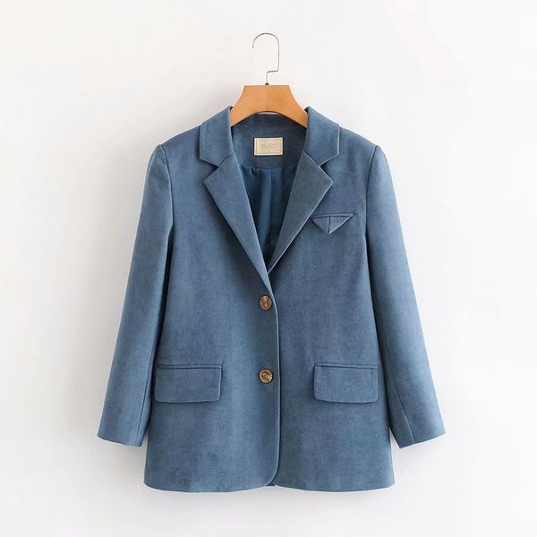 jackets korean style simple chic lapel long-sleeved single-breasted professional female jacket fashion solid color sweet women's coat, Black;brown
jackets korean style simple chic lapel long-sleeved single-breasted professional female jacket fashion solid color sweet women's coat, Black;brown