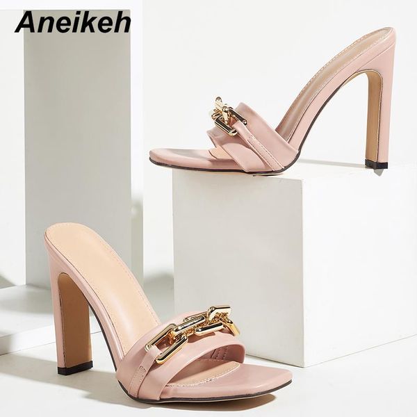 aneikeh 2021 slippers women mules summer head peep toe thin pleated high heel fashion slip on punk ladies party shoes 35-42, Black
aneikeh 2021 slippers women mules summer head peep toe thin pleated high heel fashion slip on punk ladies party shoes 35-42, Black