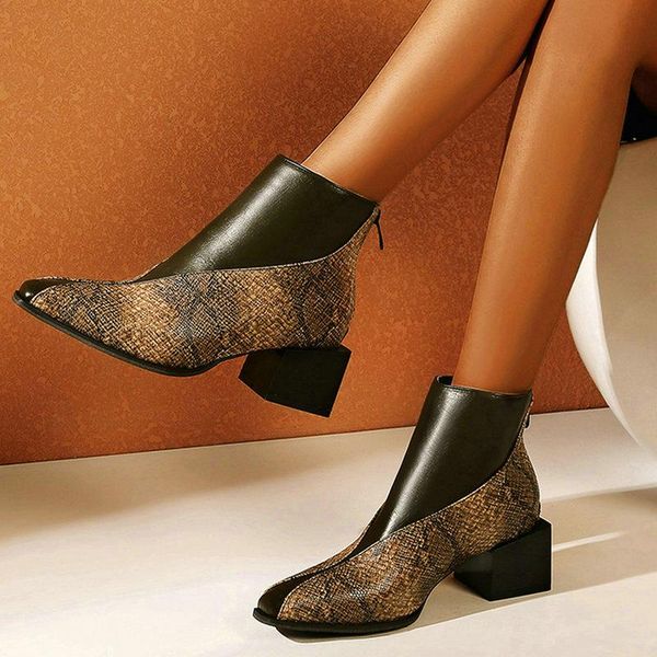 boots women autumn/winter 2021 patchwork ankle high heel women's shoes short large size 34-43, Black
boots women autumn/winter 2021 patchwork ankle high heel women's shoes short large size 34-43, Black