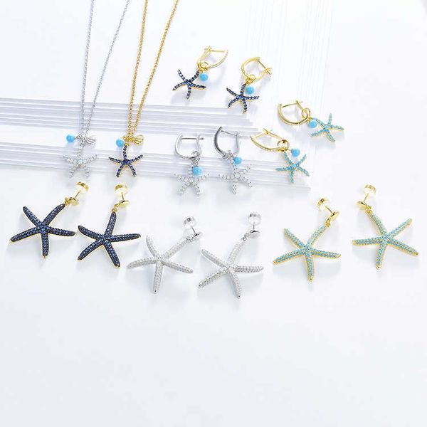 hef jewelry original mini starfish earrings necklace women's simple and exquisite earrings clavicle chain, Pink
hef jewelry original mini starfish earrings necklace women's simple and exquisite earrings clavicle chain, Pink