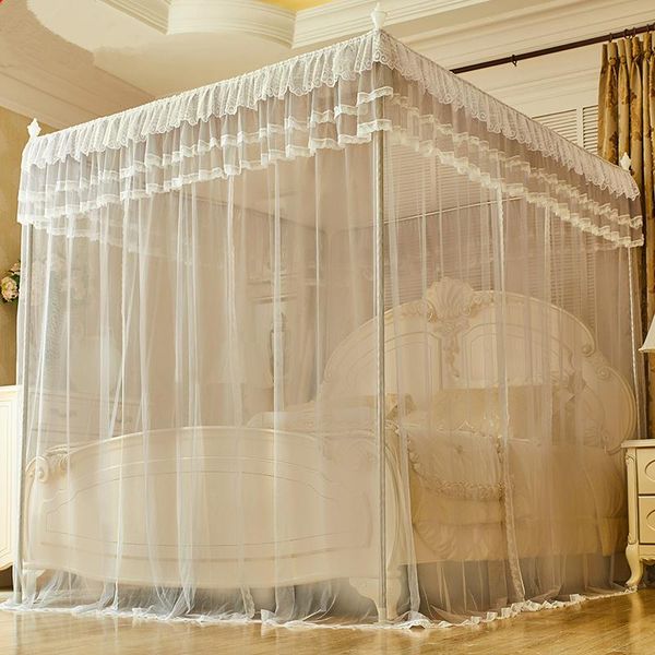 mosquito net princess style bed netting with four corners stainless steel frames tube summer curtain lace decoration queen
mosquito net princess style bed netting with four corners stainless steel frames tube summer curtain lace decoration queen