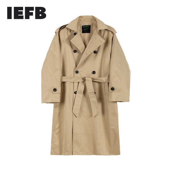 iefb men's wear autumn fashion overknee handsome windbreaker trend long coat oversize overcoat loose coat 9y888 211011, Tan;black 
iefb men's wear autumn fashion overknee handsome windbreaker trend long coat oversize overcoat loose coat 9y888 211011, Tan;black