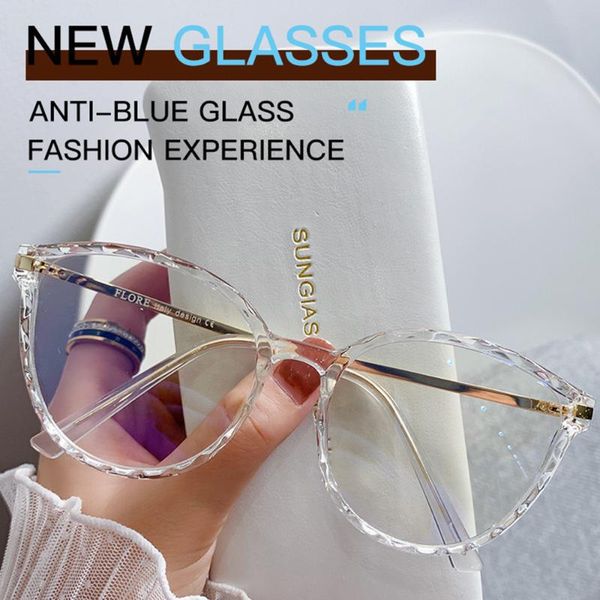 sunglasses fashion anti blue light glasses frames women computer eyewear cat eye eyeglasses lady clear optical frame goggle, White;black
sunglasses fashion anti blue light glasses frames women computer eyewear cat eye eyeglasses lady clear optical frame goggle, White;black