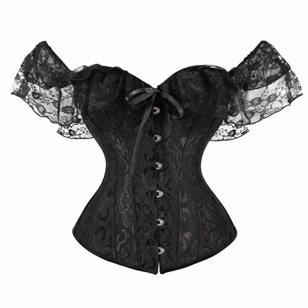 fashion women's lace outfi shapers boned corsets bandage shapewear body shaping underwear ladies corset clothing, Black;white
fashion women's lace outfi shapers boned corsets bandage shapewear body shaping underwear ladies corset clothing, Black;white