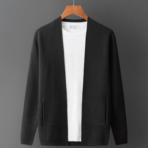 men's jackets autumn winter solid color knitwear cardigans male coats clothes fashion korean all-match slim fit sweater, Black;brown
men's jackets autumn winter solid color knitwear cardigans male coats clothes fashion korean all-match slim fit sweater, Black;brown