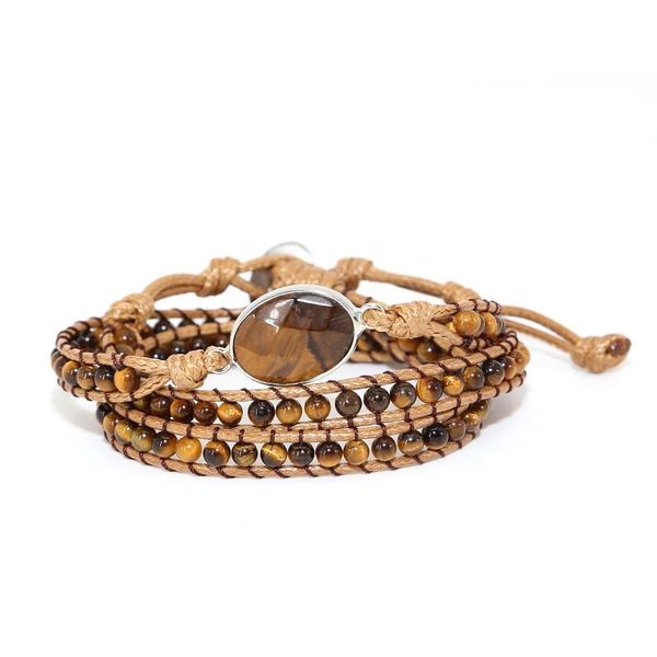 tennis real leather bracelet unique mixed natural stones tiger eye stone charm 3 strands wrap bracelets boho gift jewelry, Golden;silver
tennis real leather bracelet unique mixed natural stones tiger eye stone charm 3 strands wrap bracelets boho gift jewelry, Golden;silver