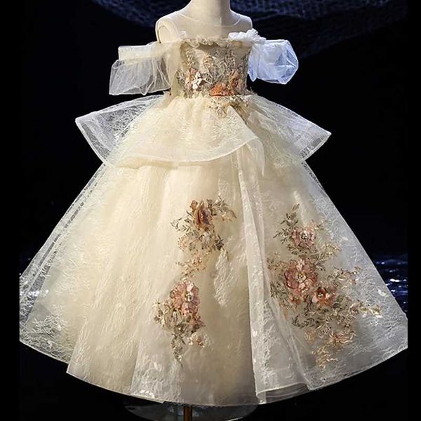 girl's dresses princess tea length flower girl birthday lace short sleeve jewel neck with tier, Red;yellow
girl's dresses princess tea length flower girl birthday lace short sleeve jewel neck with tier, Red;yellow