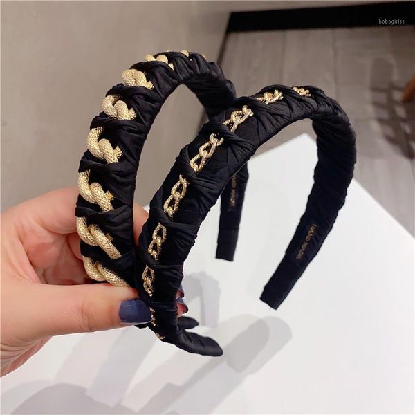 europe metal chain headbands for women bezel black hairband female hair hoop fashion headwear girls bands accessories1
europe metal chain headbands for women bezel black hairband female hair hoop fashion headwear girls bands accessories1