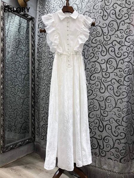 casual dresses black white long dress 2021 spring summer clothing women turn-down collar hollow out embroidery ruffle maxi, Black;gray
casual dresses black white long dress 2021 spring summer clothing women turn-down collar hollow out embroidery ruffle maxi, Black;gray