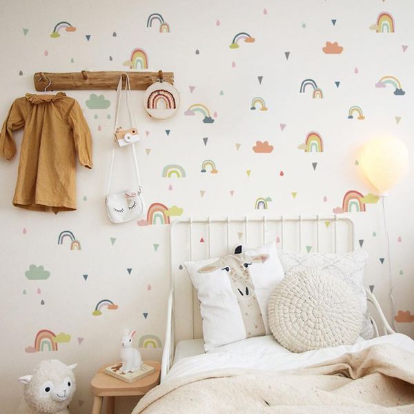 wall stickers pvc rainbow cute cozy room decal art removable sticker kid kindergarten bedroom decor
wall stickers pvc rainbow cute cozy room decal art removable sticker kid kindergarten bedroom decor