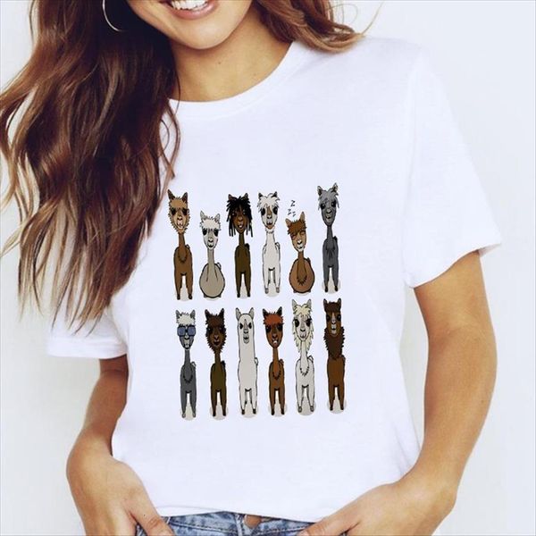 graphic cartoon animal sweet funny women spring fashion 90s short sleeve lady clothes tees print female t shirt, White
graphic cartoon animal sweet funny women spring fashion 90s short sleeve lady clothes tees print female t shirt, White