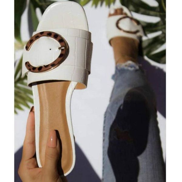 outside ladies slides fashion summer shoes woman leopard skin buckle style 2021 women slippers flat with footwear, Black
outside ladies slides fashion summer shoes woman leopard skin buckle style 2021 women slippers flat with footwear, Black