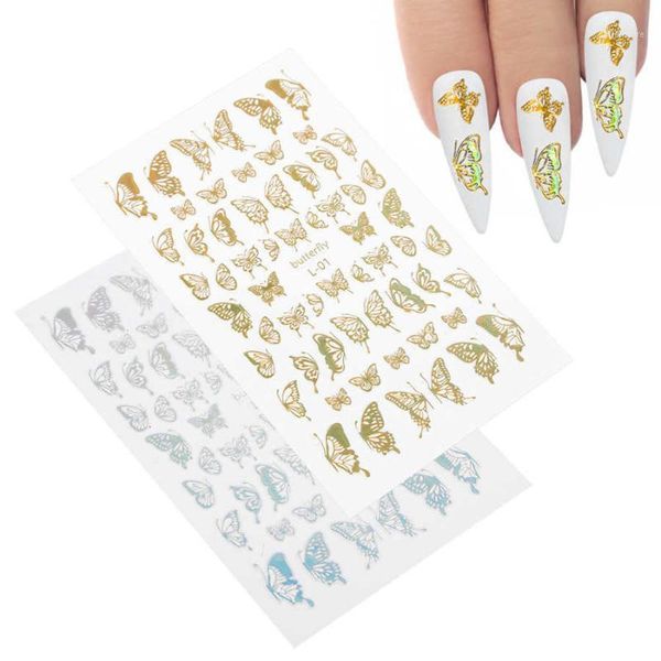 12pcs butterflies pattern nail art sticker fashionable decorations diy decal manicure nails accessories1, Black
12pcs butterflies pattern nail art sticker fashionable decorations diy decal manicure nails accessories1, Black