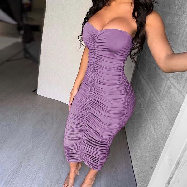 summer slim beach midi dress ladies elegant party women backless dresses bodycon strapless tight female casual, Black;gray
summer slim beach midi dress ladies elegant party women backless dresses bodycon strapless tight female casual, Black;gray