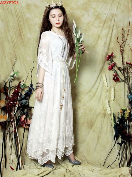casual dresses original design spring summer women vintage elegant embroidery white lace loose big swing ek6v, Black;gray
casual dresses original design spring summer women vintage elegant embroidery white lace loose big swing ek6v, Black;gray