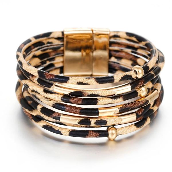 tennis flashbuy simple multilayer leopard leather bracelets for women vintage magnet charm wrap bangles fashion jewelry wholesale gift, Golden;silver
tennis flashbuy simple multilayer leopard leather bracelets for women vintage magnet charm wrap bangles fashion jewelry wholesale gift, Golden;silver
