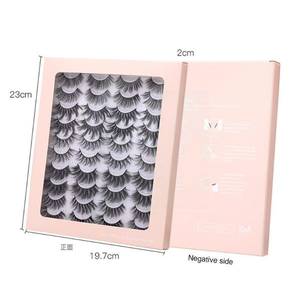 false eyelashes 20 pair faux mink thick long eye extension tools makeup lashes wispy beauty r0l4
false eyelashes 20 pair faux mink thick long eye extension tools makeup lashes wispy beauty r0l4