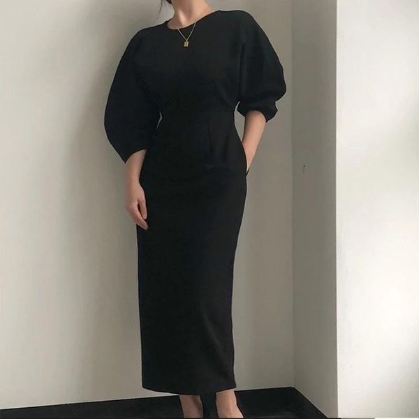 casual dresses 2021 spring autumn fashion solid color dress elegant ladies office women slim midi vestidos ol high waist top, Black;gray
casual dresses 2021 spring autumn fashion solid color dress elegant ladies office women slim midi vestidos ol high waist top, Black;gray