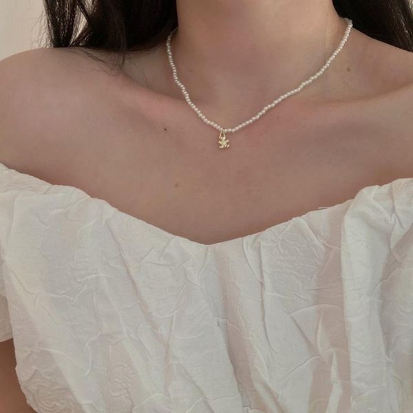 pendant necklaces necklace for women cute cartoon bear clavicle chain female mori sweet pearl, Silver
pendant necklaces necklace for women cute cartoon bear clavicle chain female mori sweet pearl, Silver