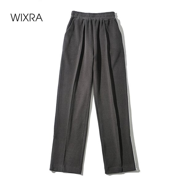 wixra womens cotton straight pants casual elastic waist loose sweatpants pockets zipper hem trousers 210419, Black;white
wixra womens cotton straight pants casual elastic waist loose sweatpants pockets zipper hem trousers 210419, Black;white