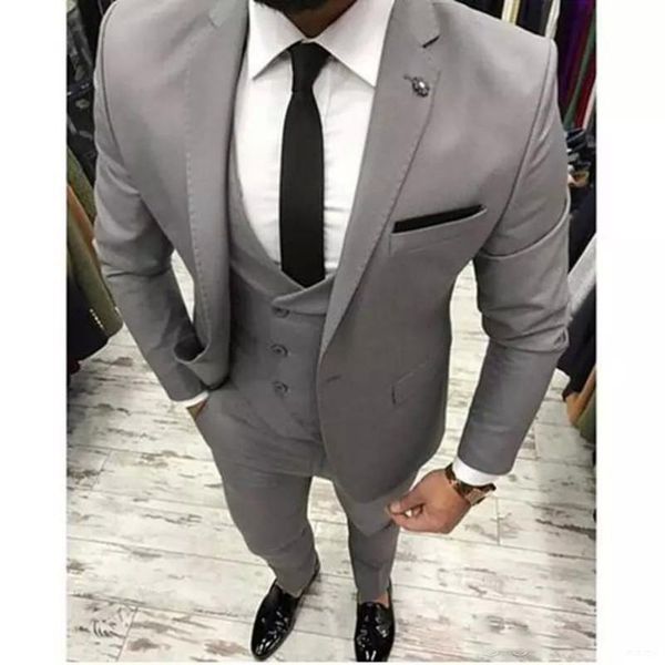 men's suits & blazers slim fit grey groom tuxedos excellent men wedding formal business prom party suit(jacket+pants+tie+vest, White;black
men's suits & blazers slim fit grey groom tuxedos excellent men wedding formal business prom party suit(jacket+pants+tie+vest, White;black