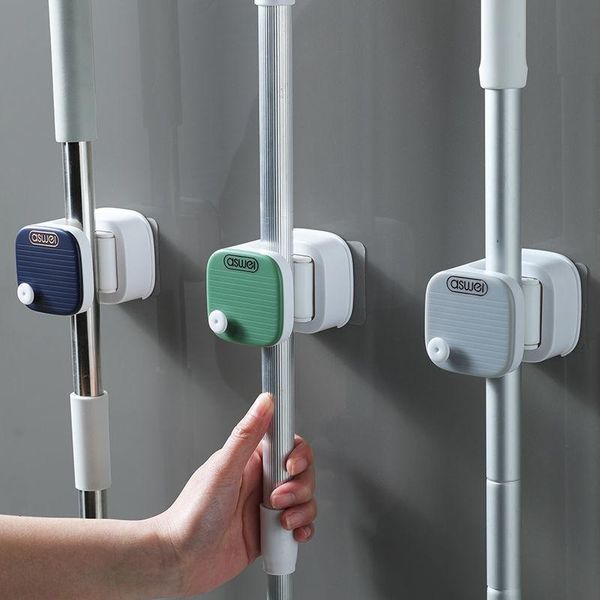 hooks & rails kitchen and bathroom accessories organizer mop holder wall mounted household adhesive storage broom hanger brush hook racks
hooks & rails kitchen and bathroom accessories organizer mop holder wall mounted household adhesive storage broom hanger brush hook racks