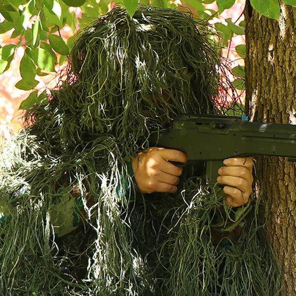 hunting sets 5pcs/set 3d camouflage suits woodland clothes ghillie suit for army military tactical set kits, Camo
hunting sets 5pcs/set 3d camouflage suits woodland clothes ghillie suit for army military tactical set kits, Camo