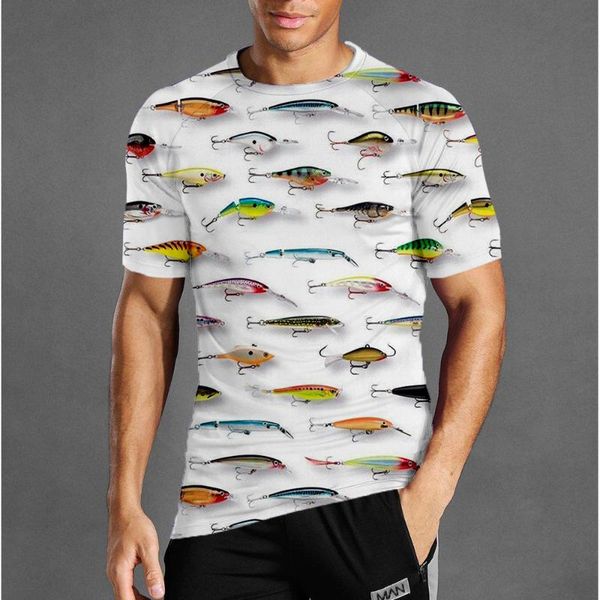 men's t-shirts summer sports fitness training t-shirt quick-drying breathable perspiration slim digital fish round neck short sleeve, White;black
men's t-shirts summer sports fitness training t-shirt quick-drying breathable perspiration slim digital fish round neck short sleeve, White;black